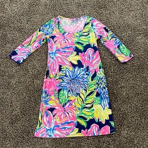 Lily Pulitzer 3/4 Sleeve dress, Medium